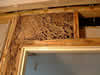 Termite nest above bathroom door.